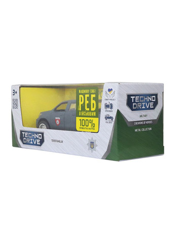 Автомодель серии Шевроны Героев - Toyota Hilux - ОШБр НПУ Ярость TechnoDrive (360898940)