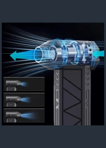 Мини турбовентилятор 5000мАч, от USB, ZY7400-SE/PRO / Аккумуляторная воздуходувка / Портативный турбофен Cool (387603937)