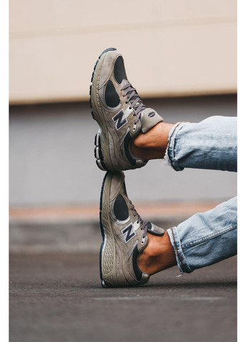 КРОСІВКИ ЖІНОЧІ NEW BALANCE 2002R GREY НЬЮ БЕЛАНС 2002R No Brand сірі демісезони (367170650)