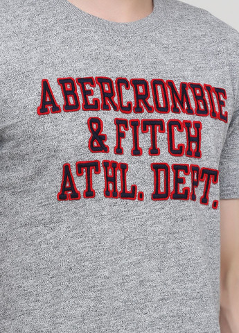 Серая футболка af7999m Abercrombie & Fitch