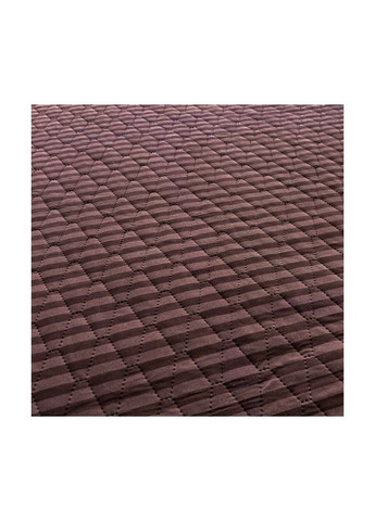 Наматрасник защитный хлопковый с закрытыми бортами коричневый Point Art (351394085)