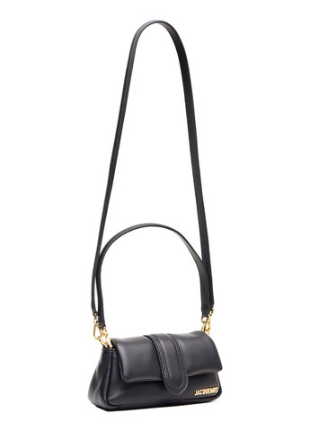 Жіноча шкіряна сумка з логотипом JACQUEMUS Le Bambimou Чорний No Brand (327666137)