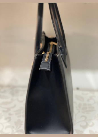 Ділова жіноча сумка із еко-шкіри чорного кольору 31997 Fashion (338188034)