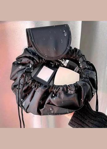 Косметичка на завязке, водонепроницаемая, черная China (323158528)