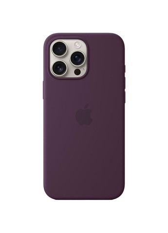 Чохол Silicone Case with MagSafe для iPhone16 Pro Max Plum (MYYW3ZM/A) Apple (307994501)