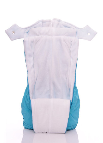 Комбинезон Трансформер для мальчика на флисе белый с бирюзовым 86 см (37580) BABYKROHA (297200574)