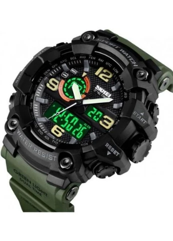 Чоловічий годинник 1520AG Army Green Skmei (341324417)