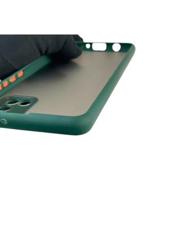 Чохол для телефона Galaxy A31 (SM-A315F) з високими бортами із захистом камери на самсунг а31 темно-зелений Samsung (366387392)