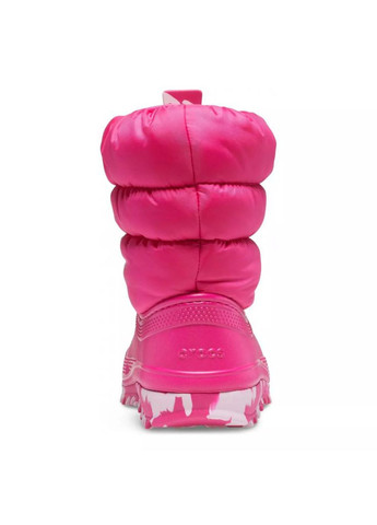 Зимние зимние сапоги детские kids classic neo puff boot mineral blue 207684 Crocs