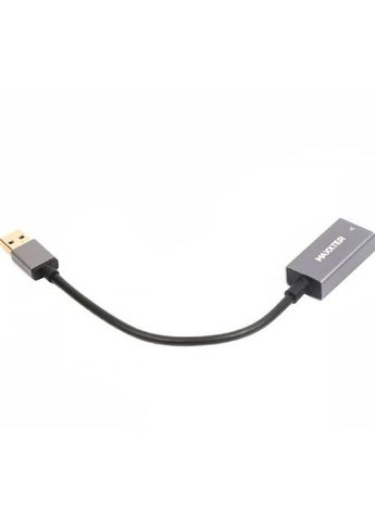 Адаптер USB - Gigabit Ethernet Темно-серый 20 см (NEA-U3-01) Maxxter (323049396)