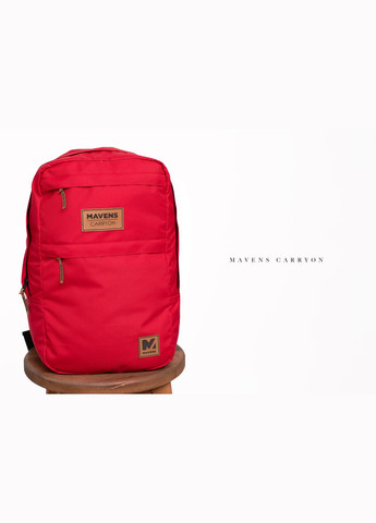 Рюкзак " Carryon" для ручної поклажі, стандарт Ryanair та Wizz Air 40x20x25 см. Червоний Mavens (270000317)