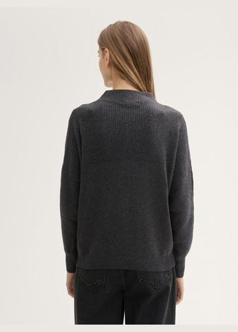 Серый демисезонный свитер Tom Tailor