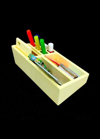 Настольный органайзер из дерева Левитон лимонад (КНЦ-008951) No Brand (328228289)