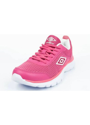 Женские розовые кроссовки с белой подошвой. Umbro Low Sneaker розовые демисезоны (356130620)