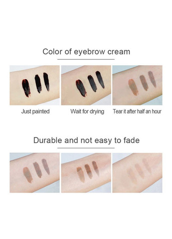 Гелькраска для бровей Eyebrow Natural Three-Dimensional 03 серый Dragon Ranee (315424325)