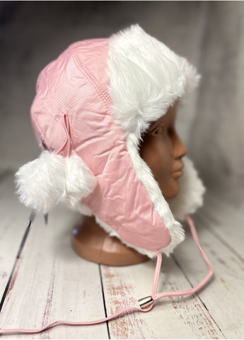 Шапка ушанка зимняя детская на девочку Jarek Светло-розовый (1206) No Brand (370215944)
