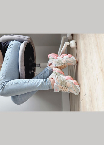 Кроссовки женские New Balance 9060 grey pink \ Нью Беланс 9060 серые розовые No Brand серые демисезоны (302002699)