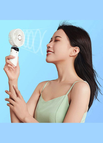 Аккумуляторный вентилятор N15 White с ремешком и ароматизатором VHG (336543405)