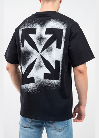 Черная футболка Off White