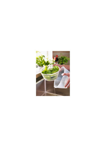 Сушарка для листя салату ІКЕА пластикова біла IKEA (272150005)
