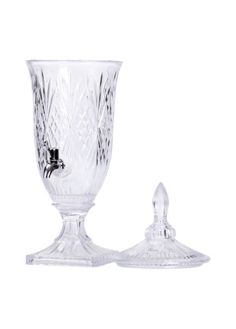 Лимонадница с краном на ножке стеклянная для напитков 2 л 46 см. HP-19-15 Yiwu (367842987)