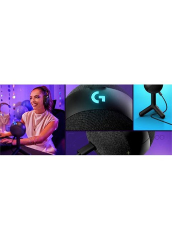 Микрофон (988-000551) Logitech G Yeti Orb RGB Gaming Mic with Lightsync Black (356149460)