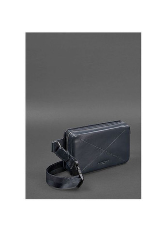 Сумка жіноча шкіряна через плече Dropbag Mini темно синя BlankNote (302008899)