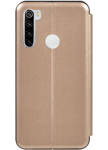 Чехол-накладка Book Rounded Leather Case Xiaomi Redmi Note 8 Gold Toto (301780422)
