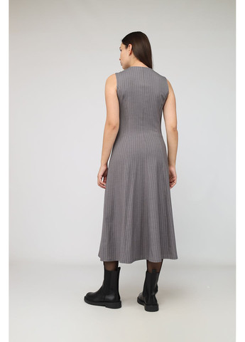 Серое платье женское цвет серый цб-00282905 Yuki