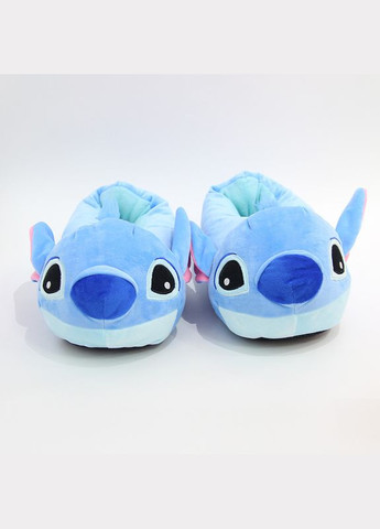 Мягкие тапочки Стич (р. 35-41) - Плюшевые Тапки Кигуруми No Brand (316258726)