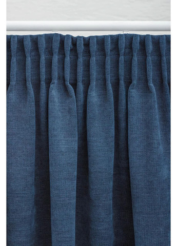 Штори з матового шенілу 2шт. 2м х від 2,5м до 3м HYGG (370367294)