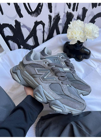 КРОССОВКИ ЖЕНСКИЕ NEW BALANCE 9060 VINTAGE НЬЮ БЕЛАНС 9060 No Brand комбинированные демисезоны (367171052)