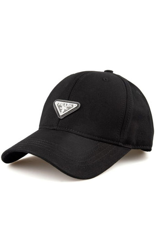 Кепка з принтом унісекс чорна (k004) No Brand (366558056)