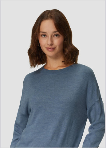 Синій світшот S.Oliver однотонний (300972137)