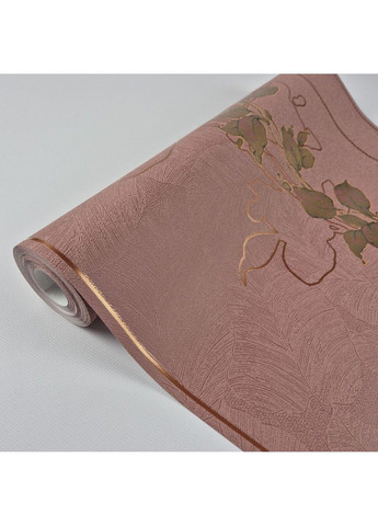 Обои виниловые на флизелине 0.53 × 10.05 м 57940, грязно-розовые для спальни, гостиной, коридора MARBURG (368895777)