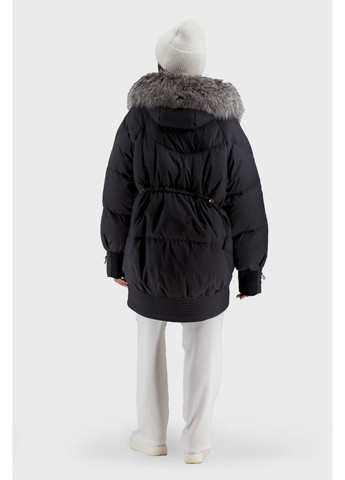 Коричневий зимній Пуховик No Brand