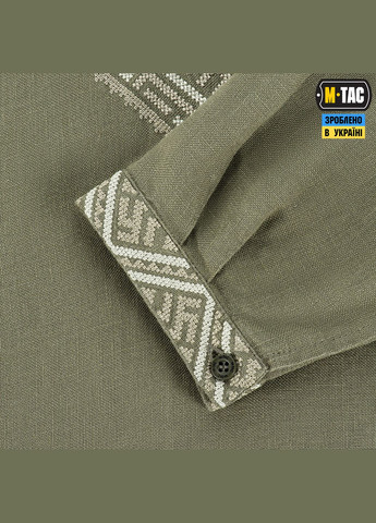 Вишиванка тактична 100% льон тип 2 олива (2XL) M-TAC (303413964)