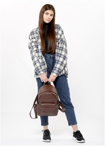 Рюкзак женский из экокожи Dali BKH шоколадный Sambag (302257595)