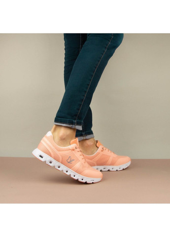 Кроссовки женские в персиковом цвете торговой марки Caprice кросівки персиковые лето (365811545)