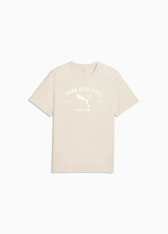 Белая футболка class graphic tee men Puma