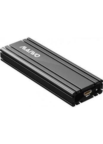 Кишеня зовнішня, Grey, M.2, Type-C 3.1 Gen2, 1xM.2 NVMe, формат 2230/2242/2260/2280, алюмінієвий корпус (K1686P) K1686P SPACE Maiwo (395352067)