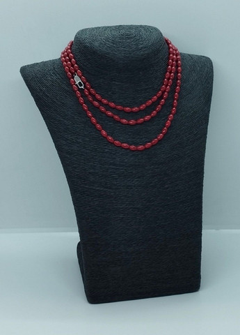 Коралловые бусы L=120 см No Brand (299463567)