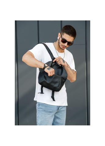 Мужская сумка бананка через плечо Tirso Zard черная Sambag (322870571)