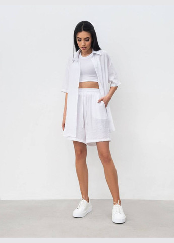 Белый летний комплект Romashka Ангола