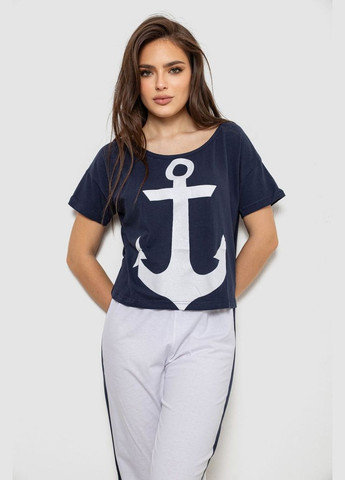 Синя піжама жіноча Ager 243R1488-005