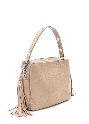 Сумка женская с ручкой кожаная средняя бежевая 1711140 ARTiS Bags Сумка (328083003)