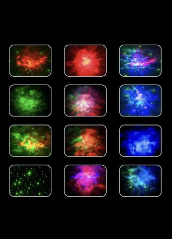 Светильник-проектор Астронавт Starry Sky RGB + пульт No Brand (328387557)