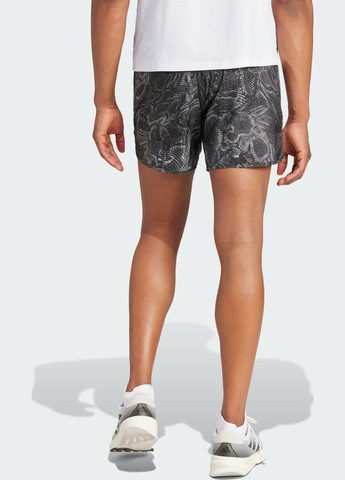 Шорты для бега Own the Run Excite Allover Print AEROREADY adidas (356454946)