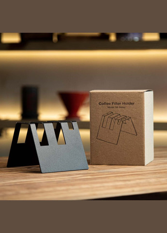 Подставка держатель Mr. Heavy для кофейных фильтров Черная (R-300228-VS) No Brand (314455071)