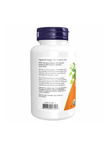 Spirulina 1000mg - 240 tabs Now Foods (387352343)